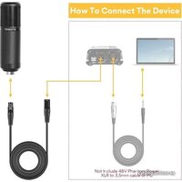 Проводной микрофон Maono AU-PM320S - Превью изображения №6 — Интернет-магазин Time-Shop