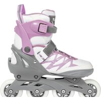 Роликовые коньки Ricos Stream PW-153A S (р. 33-36, белый/лиловый) - Превью изображения №3 — Интернет-магазин Time-Shop
