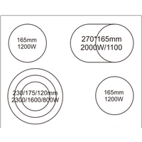 Варочная панель Weissgauff HV 643 BS - Превью изображения №2 — Интернет-магазин Time-Shop