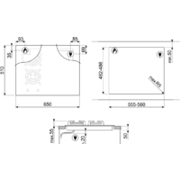 Варочная панель Smeg PM3643D - Превью изображения №3 — Интернет-магазин Time-Shop
