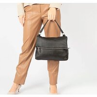 Женская сумка Poshete 892-H8217H-BLK (черный) - Превью изображения №5 — Интернет-магазин Time-Shop