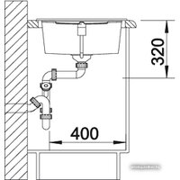 Кухонная мойка Blanco Metra XL 6 S (серый беж) [517360] - Превью изображения №3 — Интернет-магазин Time-Shop