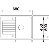 Кухонная мойка Blanco Zia 45 S Compact (антрацит) - Превью изображения №2 — Интернет-магазин Time-Shop