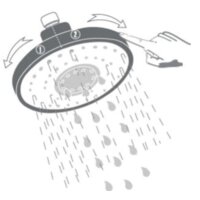 Душевая система  Deante Corio NAC 019M - Превью изображения №2 — Интернет-магазин Time-Shop