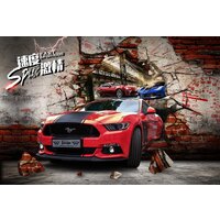 ФабрикаФресок Форсаж. Ford Mustang. Форд Мустанг. Для Гаража 1054270 (400x270)