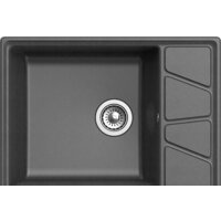 Кухонная мойка GranFest GF-V-680L (графит) - Превью изображения №2 — Интернет-магазин Time-Shop