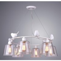 Подвесная люстра Arte Lamp A4289LM-6WH - Превью изображения №2 — Интернет-магазин Time-Shop
