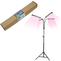 Лампа для растений Uniel ULT-P32-60W/SPLE/TM/40 IP40 BLACK QUAD UL-00008906 - Превью изображения №5 — Интернет-магазин Time-Shop