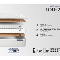 Матрас Фабрика сна Топ-2 160x200 - Превью изображения №2 — Интернет-магазин Time-Shop
