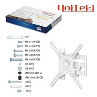 Кронштейн для телевизора UniTeki FML40W (белый) - Превью изображения №7 — Интернет-магазин Time-Shop
