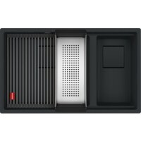 Кухонная мойка Franke Kanon KNG 160-46-21 125.0721.162 (матовый черный) - Превью изображения №1 — Интернет-магазин Time-Shop