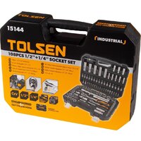 Универсальный набор инструментов Tolsen TT15144 (108 предметов) - Превью изображения №6 — Интернет-магазин Time-Shop