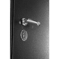 Металлическая дверь Guard Термо MG75 97х205 правая (черное серебро/серый) - Превью изображения №9 — Интернет-магазин Time-Shop