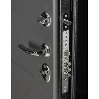Металлическая дверь Guard Термо MG75 97х205 правая (черное серебро/серый) - Превью изображения №5 — Интернет-магазин Time-Shop