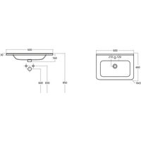  Гамма Тумба с умывальником Р24оФ8-У60 (фасад белый вставка веста) Урбан-12060 - Превью изображения №3 — Интернет-магазин Time-Shop