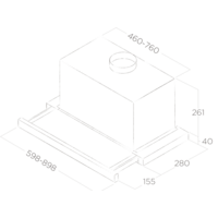 Кухонная вытяжка Elica Elite 26 IX/A/90/VT PRF0094215B - Превью изображения №3 — Интернет-магазин Time-Shop