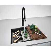 Кухонная мойка Franke Kanon KNG 110-52 125.0721.150 (черный матовый) - Превью изображения №4 — Интернет-магазин Time-Shop