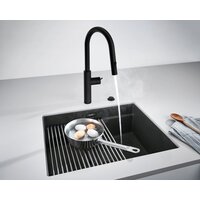 Кухонная мойка Franke Kanon KNG 110-52 125.0721.150 (черный матовый) - Превью изображения №3 — Интернет-магазин Time-Shop