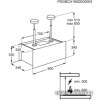 Кухонная вытяжка Electrolux KFIA19R - Превью изображения №3 — Интернет-магазин Time-Shop