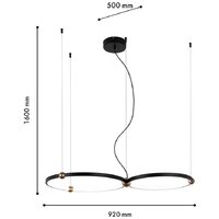 Подвесная люстра Favourite 4569-2P - Превью изображения №8 — Интернет-магазин Time-Shop