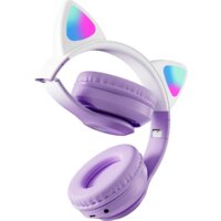 Наушники Miru Cat EP-W10 (сиреневый) - Превью изображения №5 — Интернет-магазин Time-Shop