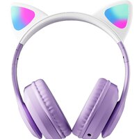 Наушники Miru Cat EP-W10 (сиреневый) - Превью изображения №3 — Интернет-магазин Time-Shop