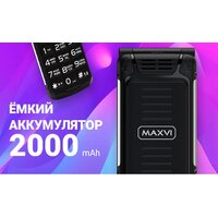 Кнопочный телефон Maxvi E10 (черный) - Превью изображения №16 — Интернет-магазин Time-Shop