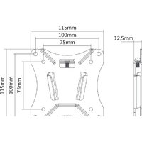 Кронштейн для телевизора Ultramounts UM810F - Превью изображения №2 — Интернет-магазин Time-Shop