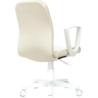 Офисное кресло Бюрократ CH-W327 (слоновая кость OR-10/белый) - Превью изображения №4 — Интернет-магазин Time-Shop