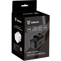 Аккумулятор Deko R-UNV7.5 ULTRA+ 083-1020 (20В/7.5 Ач) - Превью изображения №6 — Интернет-магазин Time-Shop