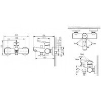Смеситель Bravat Palace F6172217CP-01-RUS - Превью изображения №2 — Интернет-магазин Time-Shop