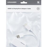 Адаптер Kramer Electronics HDMI - DisplayPort ADC-HM/DPF (0.2 м, белый) - Превью изображения №2 — Интернет-магазин Time-Shop