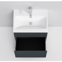  AM.PM Тумба под умывальник Gem 60 M90FSX06022GM32 (2 ящика, графит) - Превью изображения №4 — Интернет-магазин Time-Shop