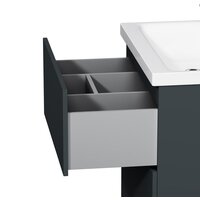  AM.PM Тумба под умывальник Gem 60 M90FSX06022GM32 (2 ящика, графит) - Превью изображения №5 — Интернет-магазин Time-Shop