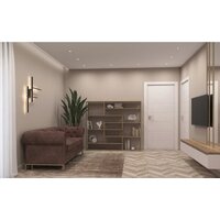 Стеллаж Hype Mebel Зиг-Заг 200x150 (белый/древесина белая) - Превью изображения №3 — Интернет-магазин Time-Shop