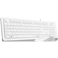 Офисный набор A4Tech Fstyler F1010 (белый/серый) - Превью изображения №3 — Интернет-магазин Time-Shop