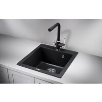 Кухонная мойка Granula GR-4651 (черный) - Превью изображения №2 — Интернет-магазин Time-Shop