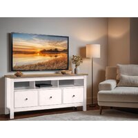 Тумба Mio Tesoro Сага 3 ящика 2.08.03.090.14 (белый/ясень) - Превью изображения №4 — Интернет-магазин Time-Shop