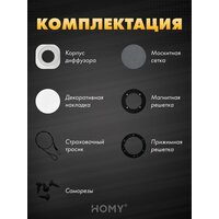 Вентиляционная решетка HOMY AIR круглый A100W d150 (белая) - Превью изображения №7 — Интернет-магазин Time-Shop