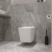 Унитаз подвесной Lauter Square 214903 + GROHE Rapid SL 38721001 + GROHE 37131000 (овальная, хром) - Превью изображения №14 — Интернет-магазин Time-Shop