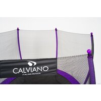 Батут Calviano Outside Master Purple 312 см - 10ft (внешняя сетка, с лестницей) - Превью изображения №6 — Интернет-магазин Time-Shop