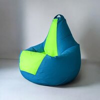 Кресло-мешок Mio Tesoro Груша Kombo XXL GF-130x85-NN (небесный/неон) - Превью изображения №2 — Интернет-магазин Time-Shop