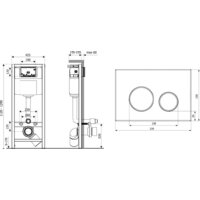 Инсталляция для унитаза Lavinia Boho Relfix 4 в 1 77010024 - Превью изображения №2 — Интернет-магазин Time-Shop