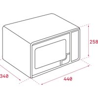 Микроволновая печь TEKA MWE FS25 G WH - Превью изображения №4 — Интернет-магазин Time-Shop