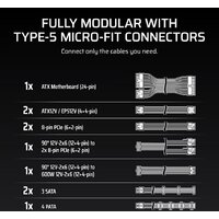 Блок питания Corsair RM750x Shift CP-9020298-EU - Превью изображения №9 — Интернет-магазин Time-Shop