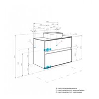  Акватон Тумба под умывальник Либерти 100 1A279601LYC70 - Превью изображения №27 — Интернет-магазин Time-Shop