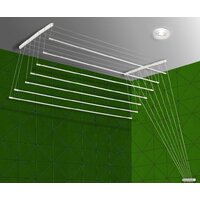 Comfort Alumin потолочная 7 стержней алюминий 130 см