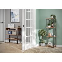 Стеллаж Mio Tesoro Mila Loft (дуб золотой крафт/черный) - Превью изображения №4 — Интернет-магазин Time-Shop