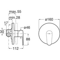 Смеситель Roca Victoria Plus Chrom A5A224Fc00 - Превью изображения №2 — Интернет-магазин Time-Shop