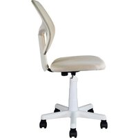 Компьютерное кресло Stool Group Лоло (пластик белый/бежевый 5256W Mesh Beige) - Превью изображения №2 — Интернет-магазин Time-Shop